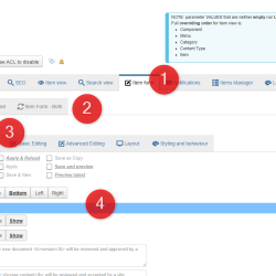 Flexicontent 4 feature : Complet manage item form