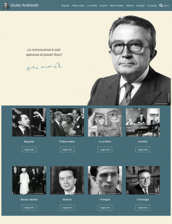 Giulio Andreotti Official Site